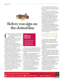 Scanned magazine page showing part of the article.