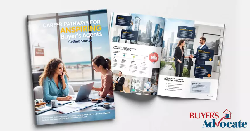 Career pathways for aspiring buyer's agents.