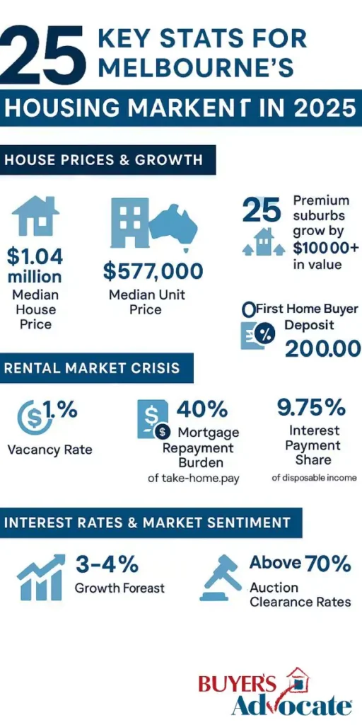 25 Key Stats for Melbourne's Housing Market in 2025