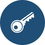 Key icon representing access to exclusive off-market property opportunities