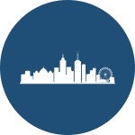 Melbourne skyline icon representing decades of local property market experience