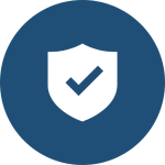 Shield icon representing independent property advice focused on the buyer’s interests